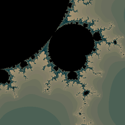 picture of a 'power 3' mandelbrot